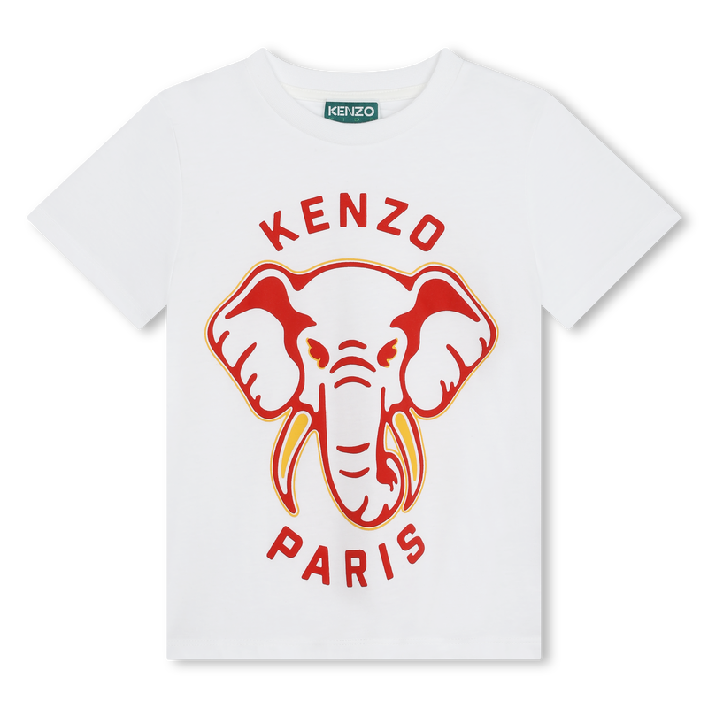 T-shirt manches courtes coton KENZO KIDS 
                    GARCON