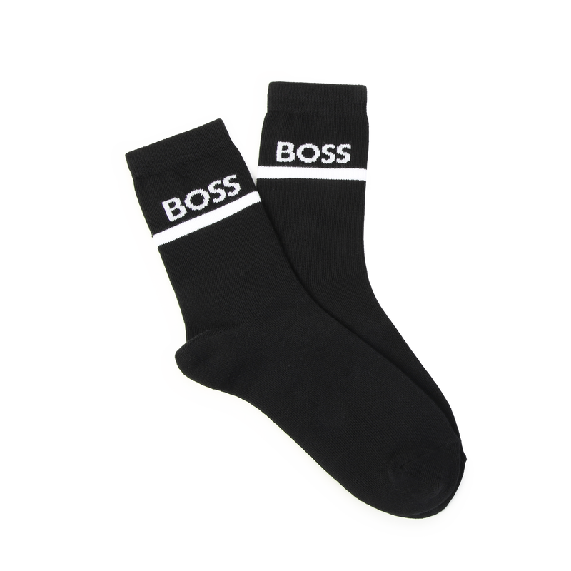 LOT DE 2 PAIRES DE CHAUSSETTES BOSS 
                        GARCON