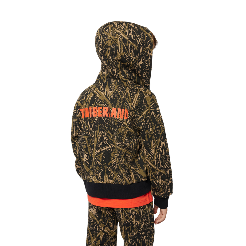 Cardigan molletonné à capuche TIMBERLAND 
                    GARCON