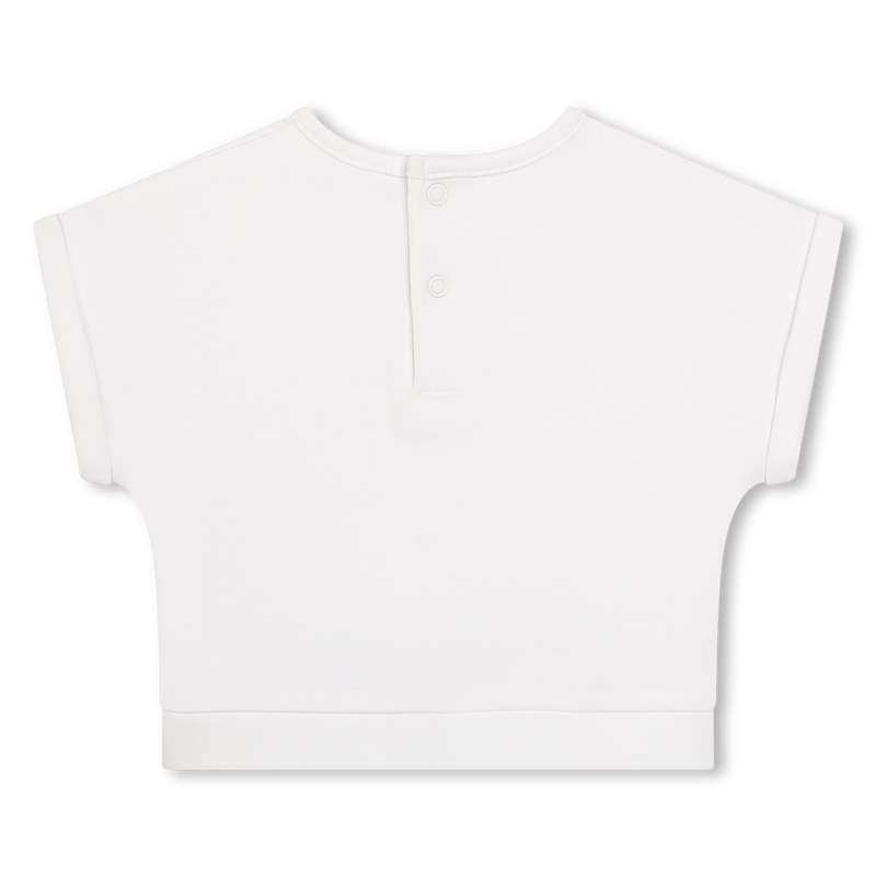 Short en jean et T-shirt KARL LAGERFELD KIDS 
                    FILLE