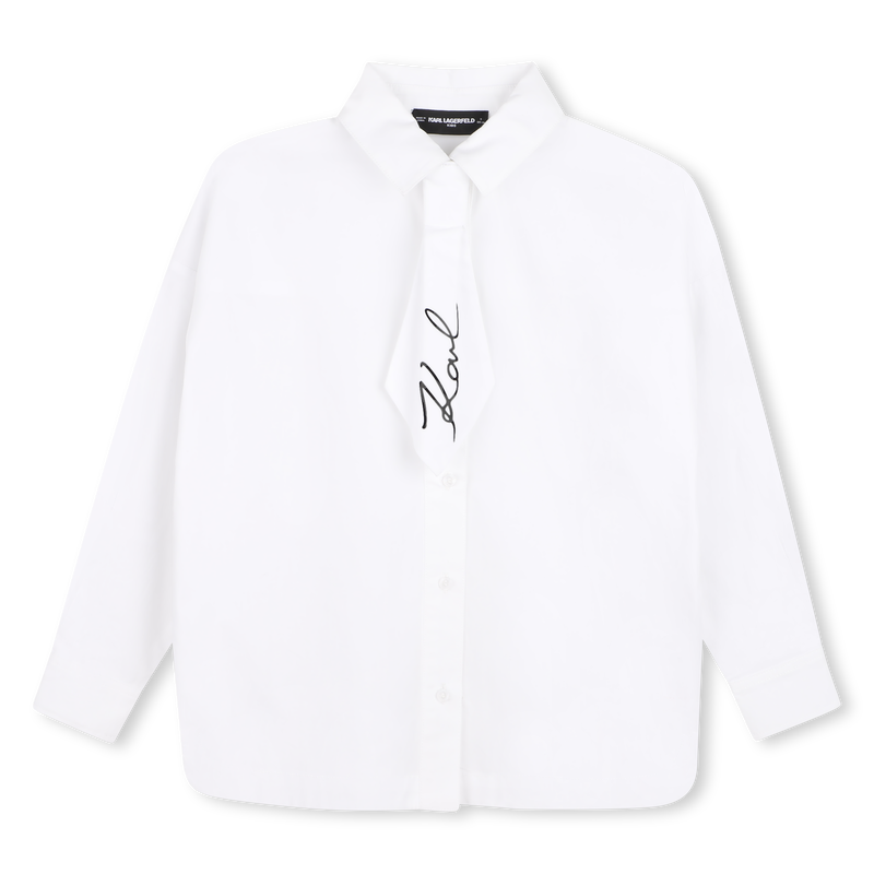 Chemise manches longues KARL LAGERFELD KIDS 
                        FILLE