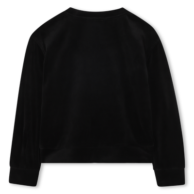 Sweatshirt en velours SONIA RYKIEL FILLE