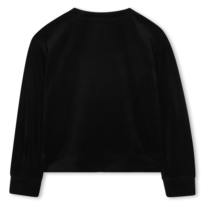 Sweatshirt en velours SONIA RYKIEL 
                    FILLE