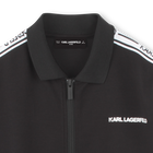 Cardigan zipp&eacute; &agrave; poches KARL LAGERFELD KIDS 
                    GARCON