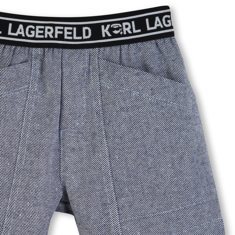 ENSEMBLE T-SHIRT ET SHORT KARL LAGERFELD KIDS 
                        GARCON