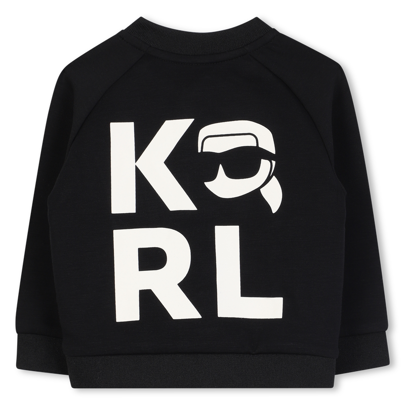Cardigan bi-matières KARL LAGERFELD KIDS 
                    GARCON