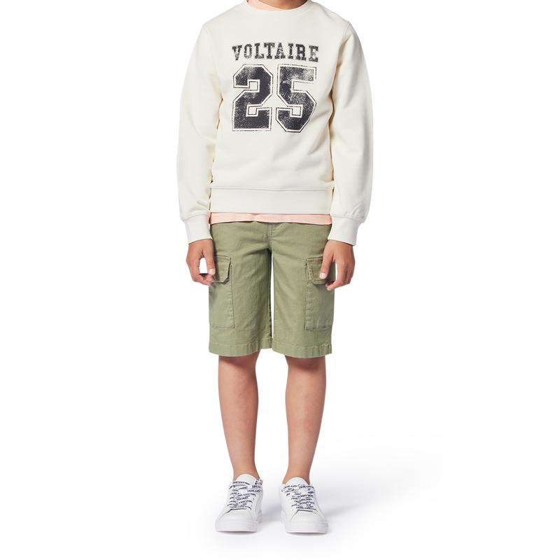 Sweat-shirt molletonn&eacute; ZADIG & VOLTAIRE 
                        GARCON