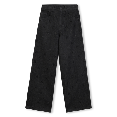 Pantalon en denim KARL LAGERFELD KIDS FILLE