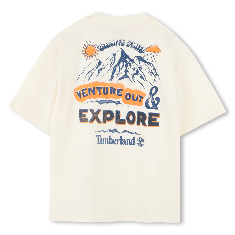 T-shirt ample imprimé montagne TIMBERLAND 
                    GARCON