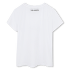 T-shirt avec imprim&eacute; KARL LAGERFELD KIDS 
                    FILLE