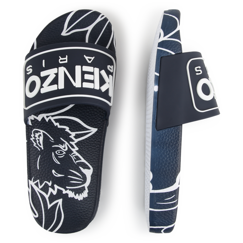 Mules avec semelle imprimée KENZO KIDS 
                    UNISEXE