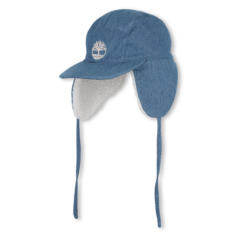 Chapka denim doublée polaire TIMBERLAND 
                    GARCON