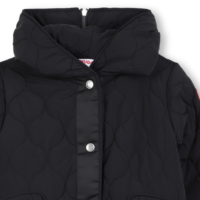 Parka longue &agrave; capuche Hugo 
                        FILLE