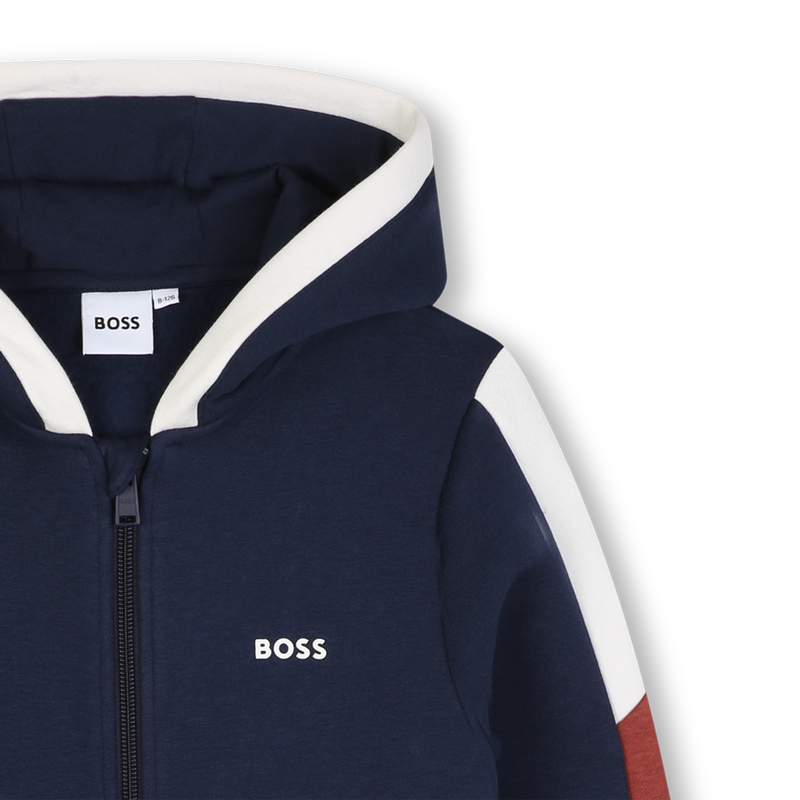Cardigan &agrave; capuche BOSS 
                        GARCON
