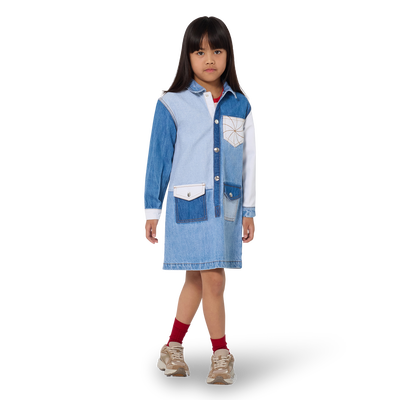 Robe en denim KIDS AROUND FILLE