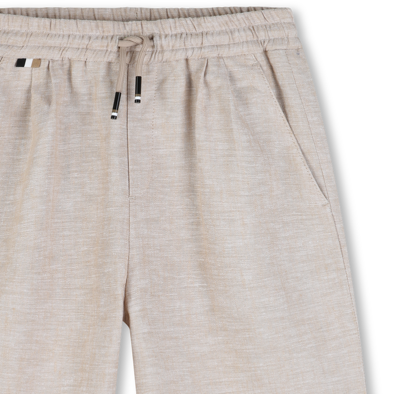 SHORT EN LIN BOSS 
                        GARCON