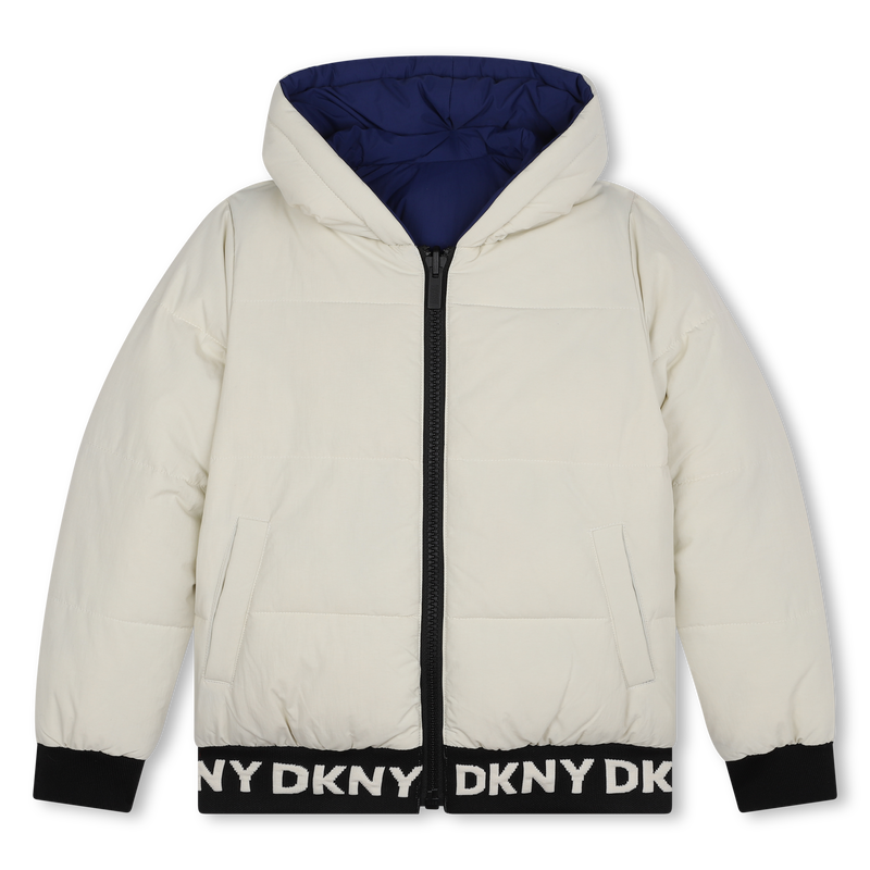Doudoune réversible à capuche DKNY 
                    UNISEXE