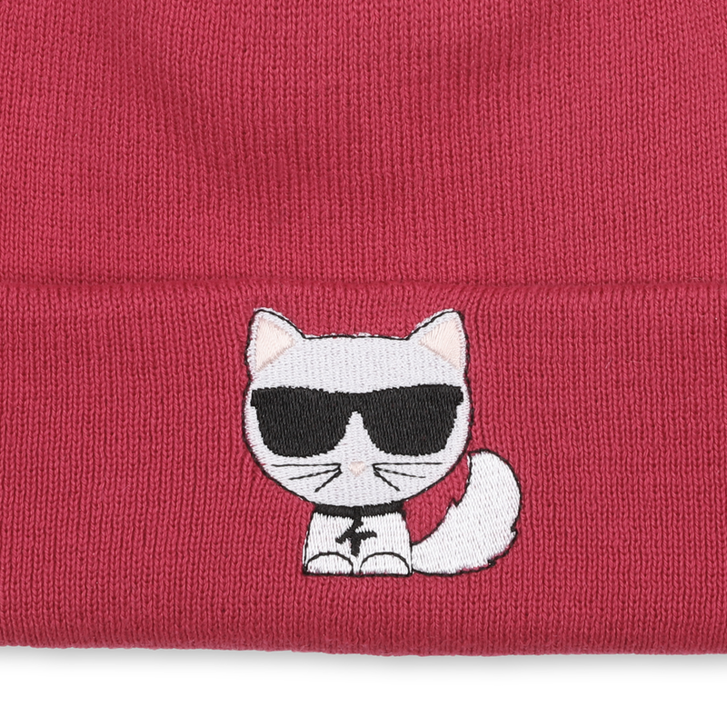 Bonnet tricot KARL LAGERFELD KIDS 
                    FILLE
