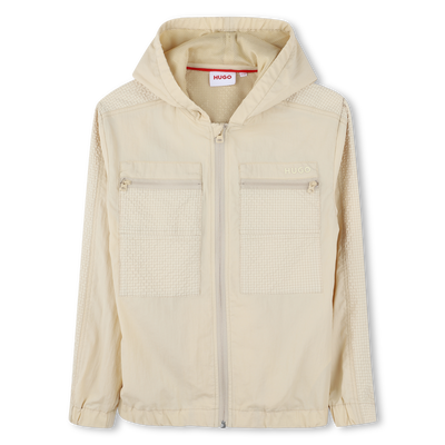 Coupe-vent zippé à capuche Hugo GARCON