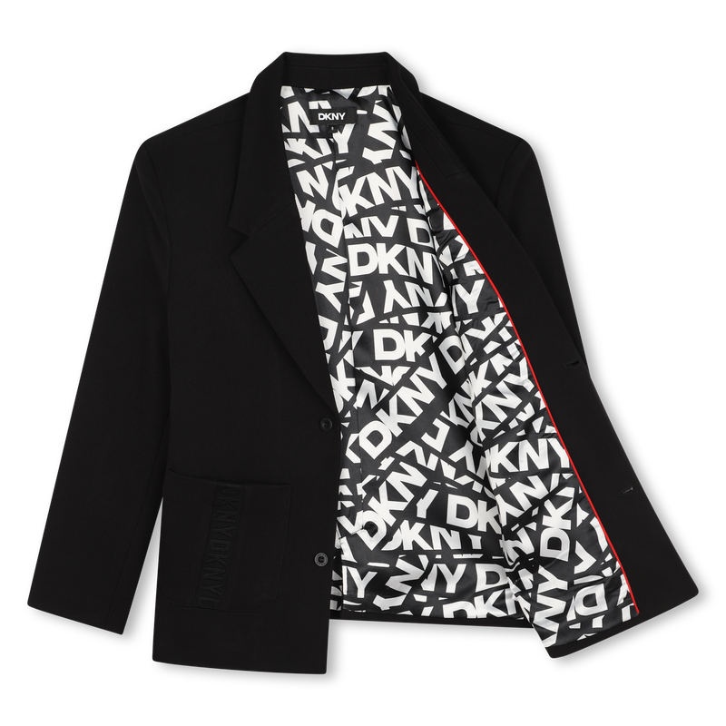 Veste boutonn&eacute;e DKNY 
                        FILLE