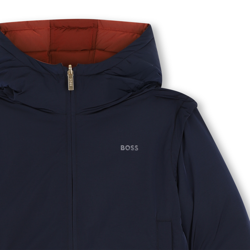 Doudoune r&eacute;versible BOSS 
                        FILLE