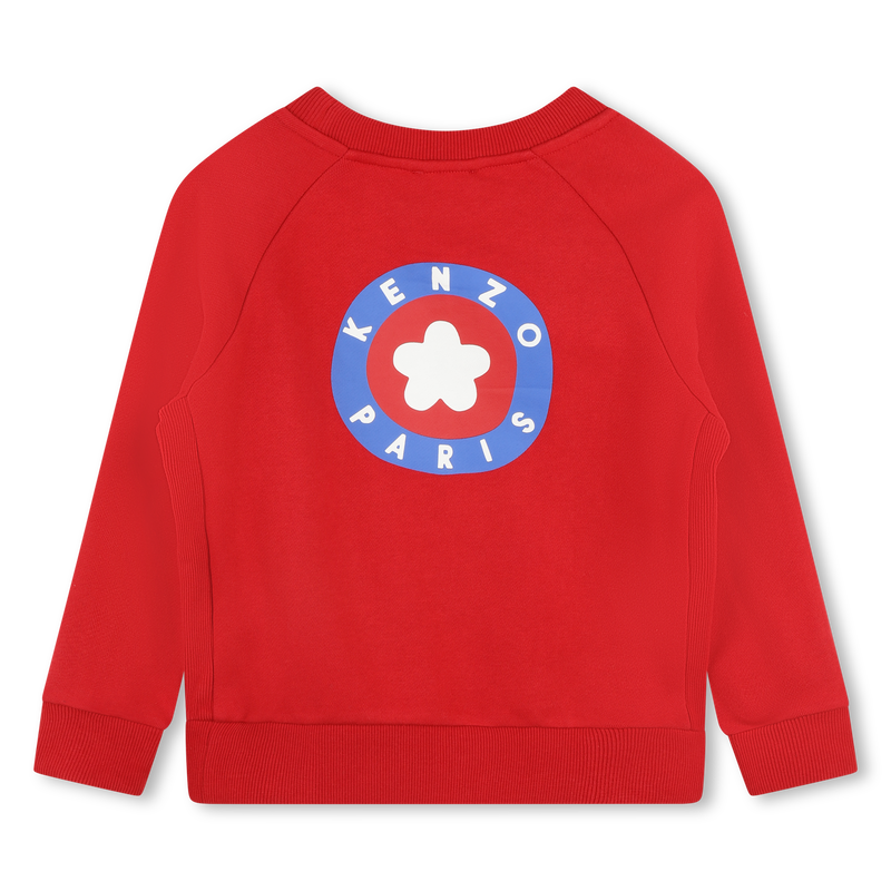 Sweat-shirt molletonné imprimé KENZO KIDS 
                    GARCON