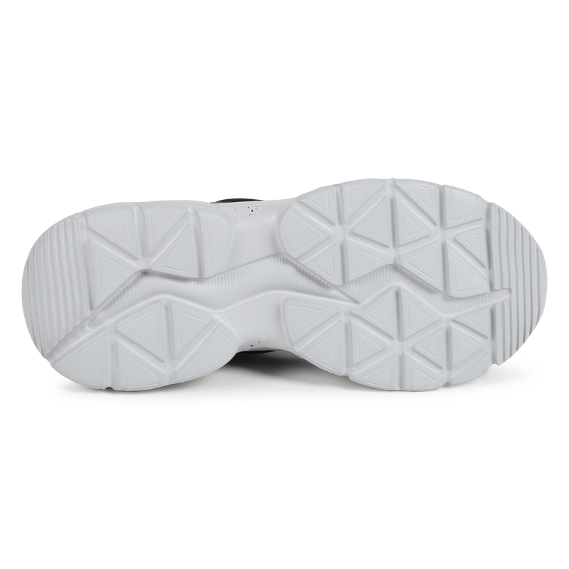 Baskets lac&eacute;es multi-textur&eacute;es Hugo 
                        GARCON