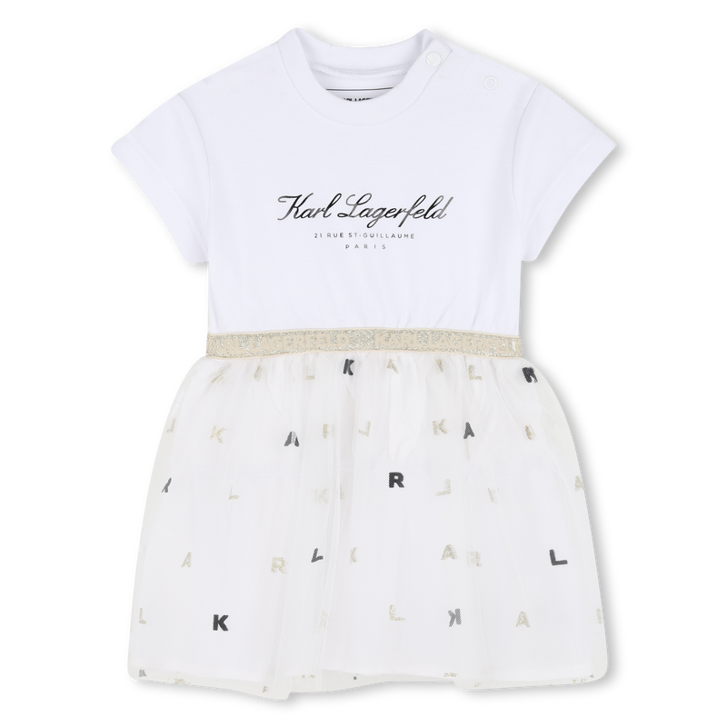 ROBE DE C&Eacute;R&Eacute;MONIE KARL LAGERFELD KIDS 
                        FILLE
