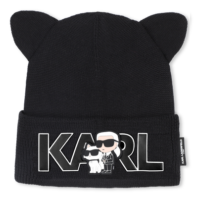 Bonnet &agrave; oreilles KARL LAGERFELD KIDS FILLE