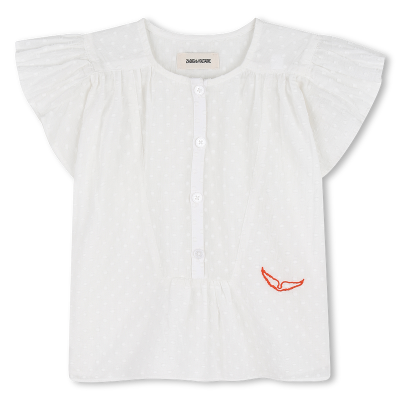 BLOUSE MANCHES COURTES ZADIG & VOLTAIRE 
                        FILLE