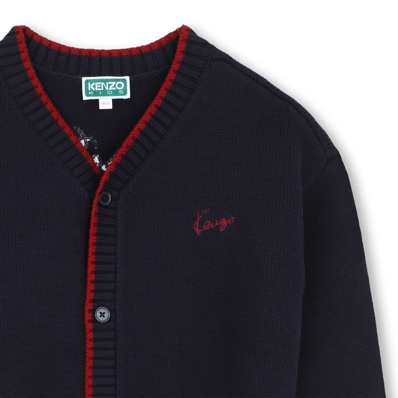 Cardigan en tricot KENZO KIDS 
                        UNISEXE