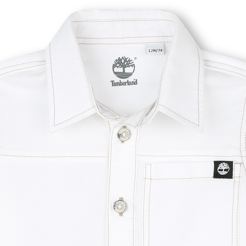 Chemise manches longues TIMBERLAND 
                    GARCON