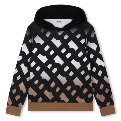 Sweat-shirt &agrave; capuche BOSS GARCON