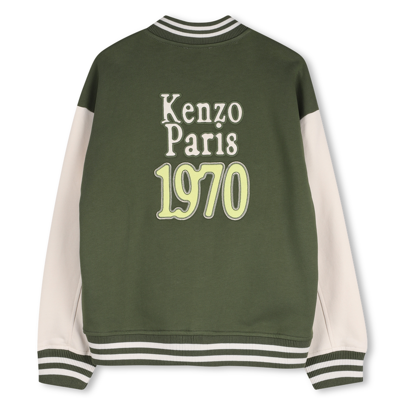 SWEAT &Agrave; CAPUCHE ZIPP&Eacute;E KENZO KIDS 
                        GARCON