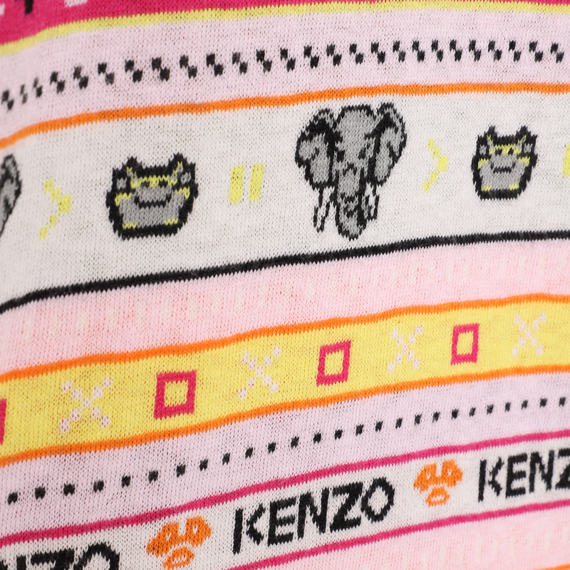 Robe pull en jacquard KENZO KIDS 
                    FILLE