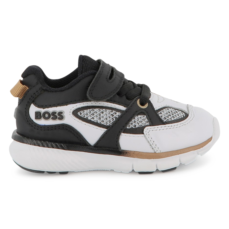 Baskets avec lacets &eacute;lastiqu&eacute;s BOSS 
                        GARCON