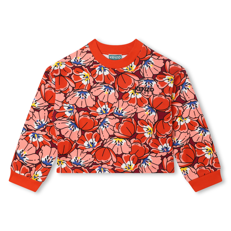Sweat-shirt imprimé floral KENZO KIDS 
                    FILLE