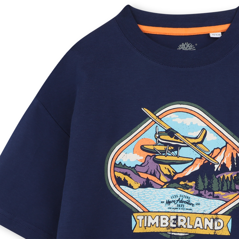 T-shirt avec imprim&eacute; plac&eacute; TIMBERLAND 
                        GARCON