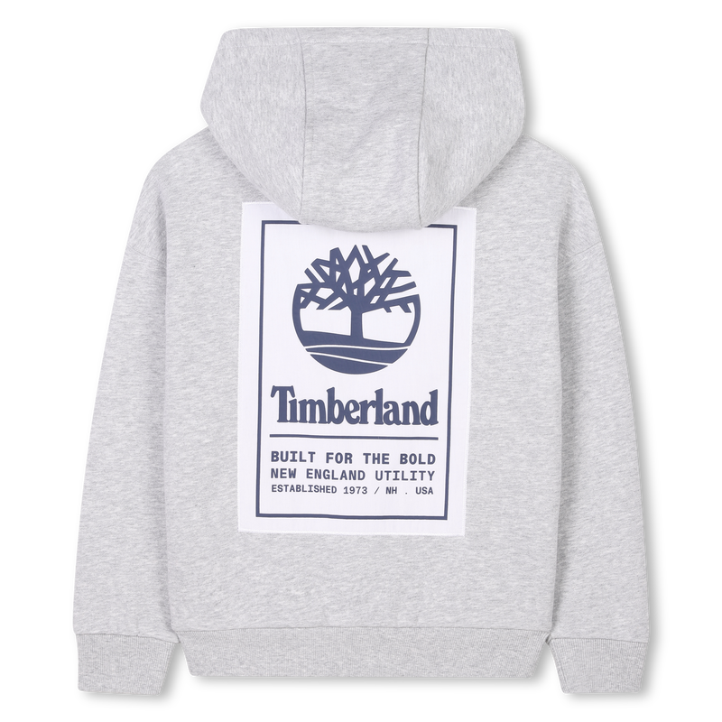 Sweat-shirt zipp&eacute; &agrave; capuche TIMBERLAND 
                        GARCON