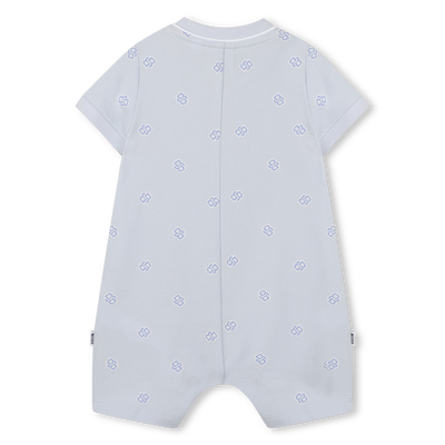 Combinaison-short imprim&eacute;e BOSS GARCON