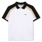 Polo manches courtes, BLANC, hi-res