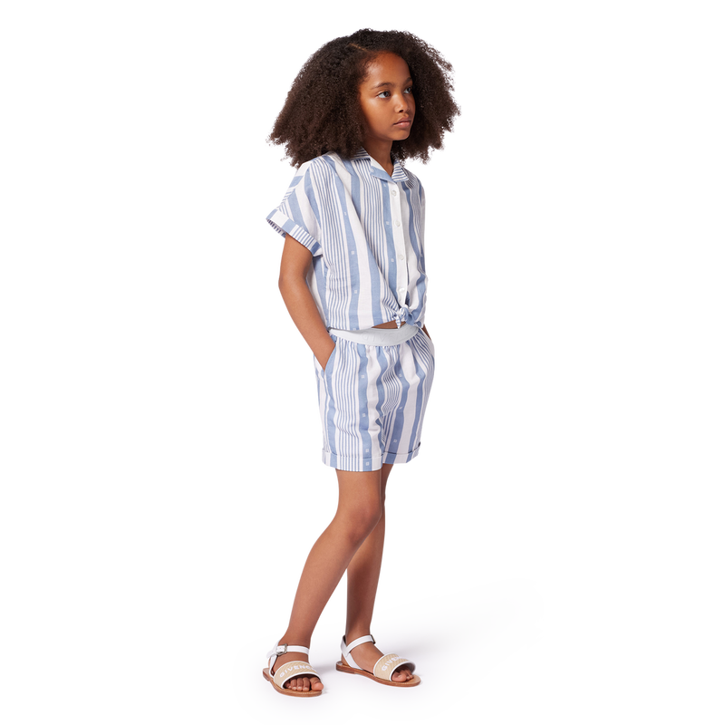 Ensemble chemise et short GIVENCHY 
                    FILLE
