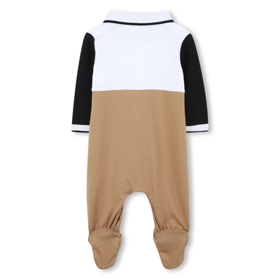 Pyjama tricolore &agrave; col polo BOSS GARCON