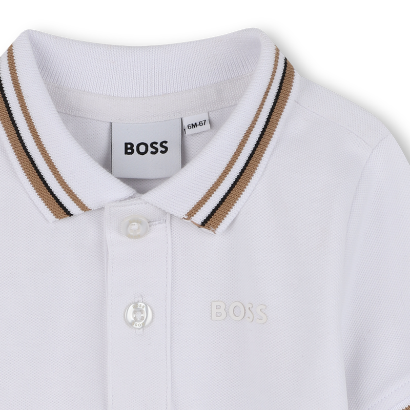 Polo à manches courtes BOSS 
                    GARCON