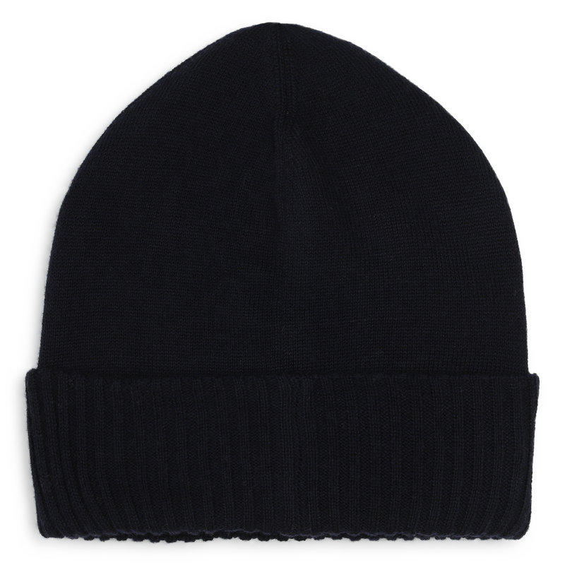 Bonnet tricot avec revers BOSS 
                    GARCON