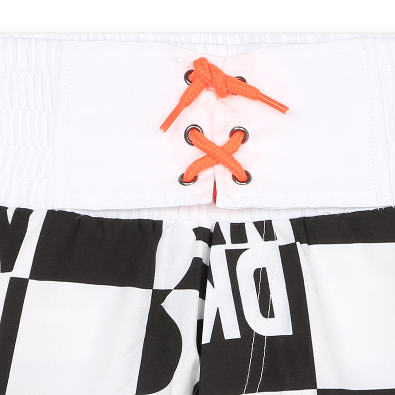 Short de bain imprimé bicolore DKNY 
                    FILLE