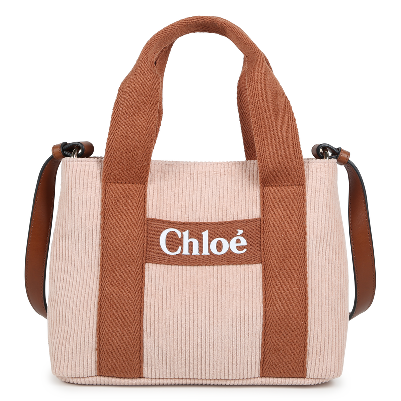 Sac bandouli&egrave;re en velours CHLOE 
                        FILLE