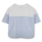 T-shirt bimati&egrave;re avec imprim&eacute; KARL LAGERFELD KIDS 
                    FILLE