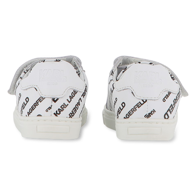 Baskets en cuir KARL LAGERFELD KIDS UNISEXE