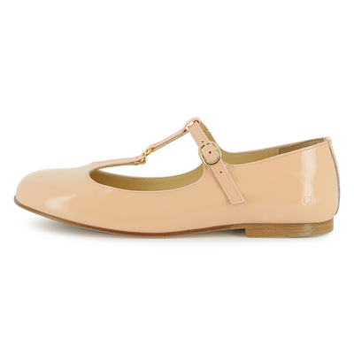 Ballerines en cuir de vache CHLOE FILLE